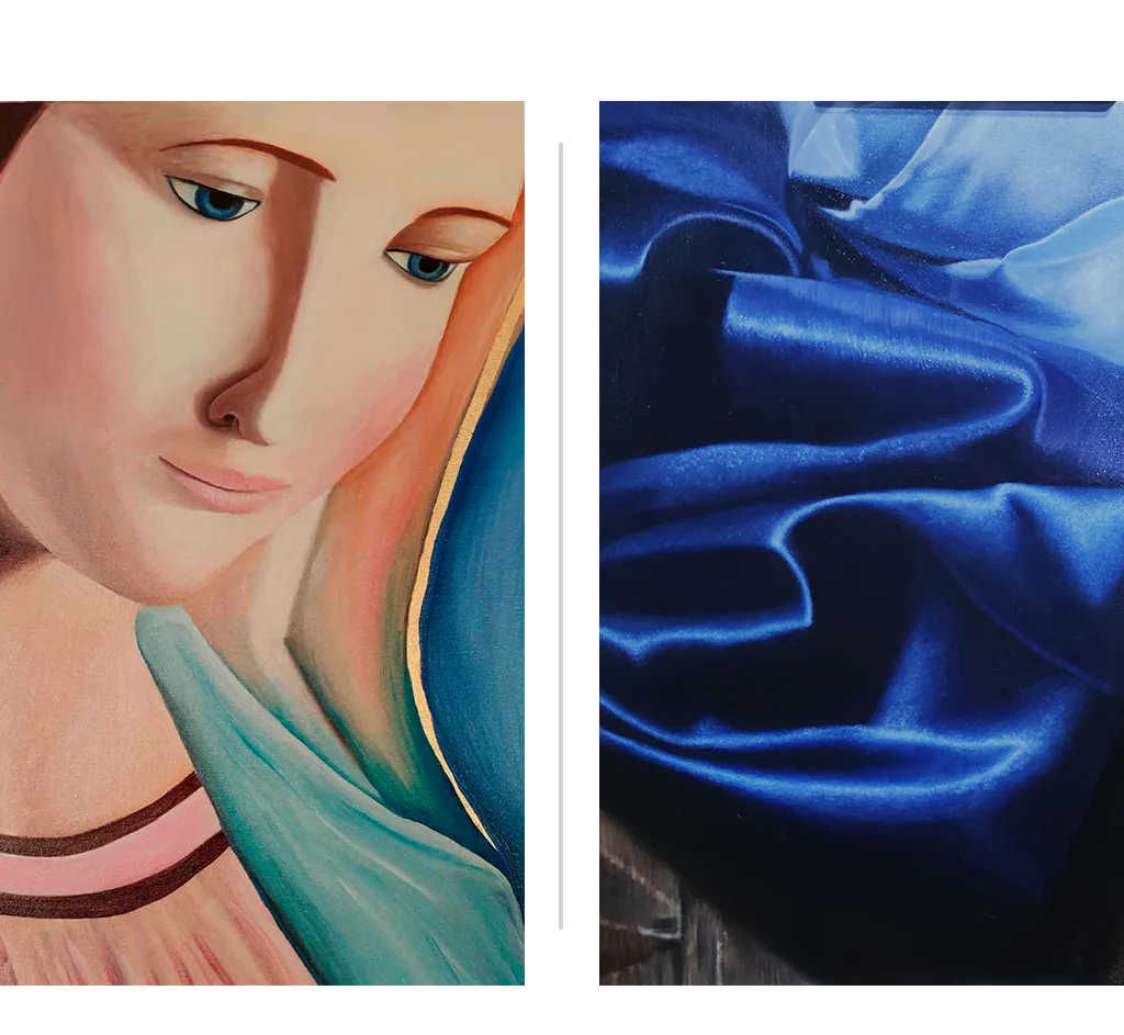 Antes e depois das pinturas de Regina