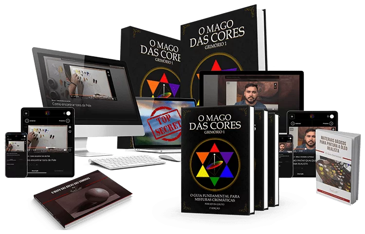 Kit completo do Mago das Cores e seus quatro bônus